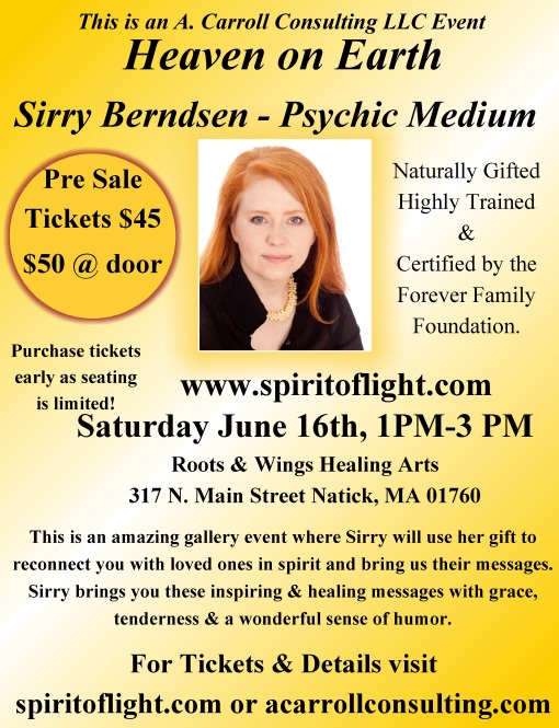 Heaven on Earth with Psychic Medium Sirry Berndsen